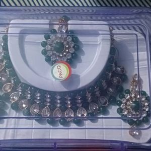 Green Jwellery Set