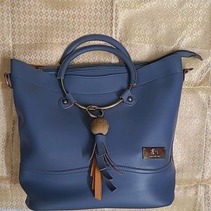 Shining star Women Blue Bag