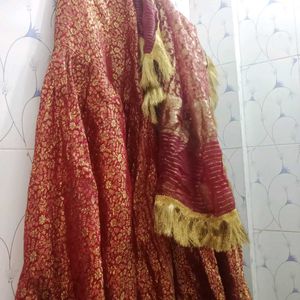 Heavy Banarasi Gharara With Bridal Dupatta