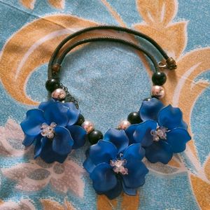 Blue Western Necklace