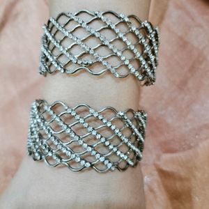 Silver Bangles/ Bracelets