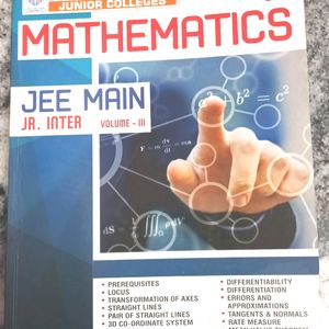 Mathematics JEE MAIN 1ST YEAR BOOK