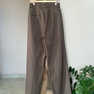 Brown Highwaist Trouser