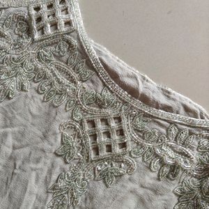 Moti Work Embroidered Top