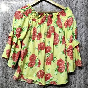 🆕 Floral Design New Top For Womens Fashion Wear