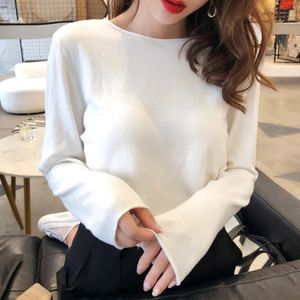 New Winter Wear Korean Off White Top