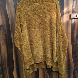 Oversized Woolen Top