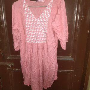 Women Pretty Office Kurta Dress Top