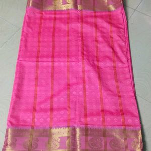 Pink Shade Colour Women Pattu Saree