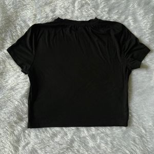 Shein Black Tshirt