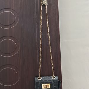 Mini Sling Black Bag