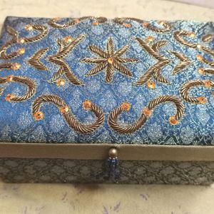 Classy Embroidered Jewellery Box