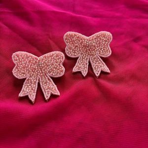 Handmade Bow Earrings