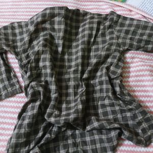 Women's check shirt