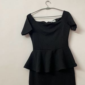 PEPLUM DRESS