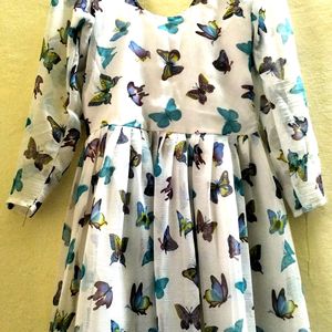 Butterfly Long Frock