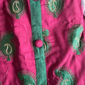 Ethnic Kurta With Pant And Dupatta