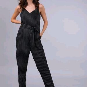 Tokyo Talkies Black/White Jumpsuit