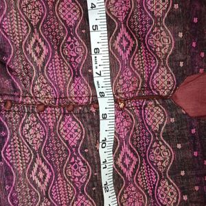 Tailor Stiched Jute Kurti