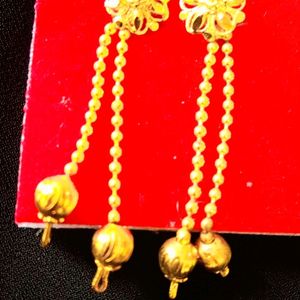 One Gram Gold Earings