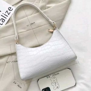 White Korean Shoulder Bag