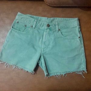 Green Short For Women