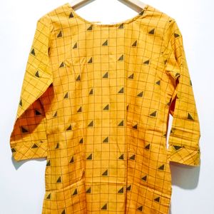 New Yellow Colour Tunic