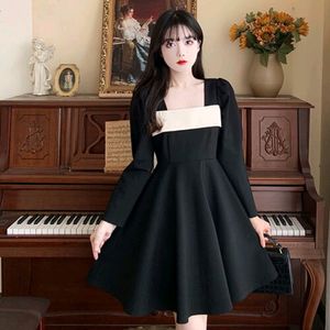 Black Korean Dress