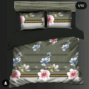 Double Bed Sheet & Pillow Cover