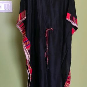 Cotton Silk Kaftan,New With Tag