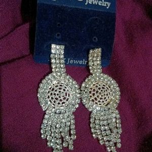 Silver Colour Earings For Women Or Girls