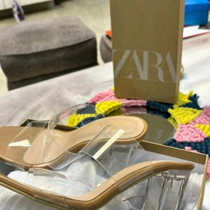 Zara Transparent Heels