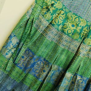 Ethnic Pattu Skirt