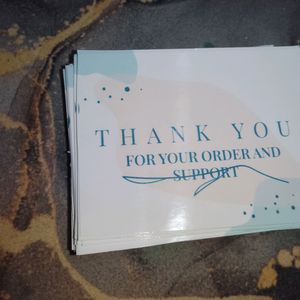 10 piece Of Thank You Card