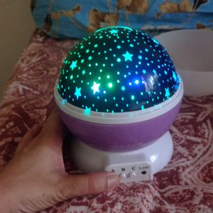 Moving Stars Lamp For Kids