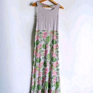 Imported Egypt Max Brand Floral long dress