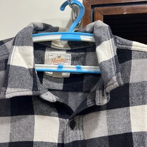 Black & White Checks Shirt