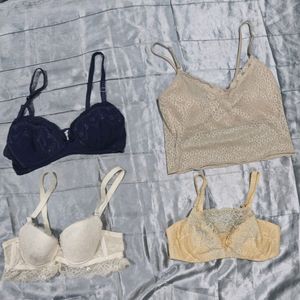 Combo Of 4 Bra