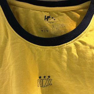 HRX Yellow Sport Top