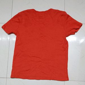 Short Dark Orange T-shirt