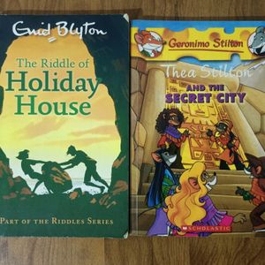 The Riddle Of Holiday House & Geronimo Stilton Thea Stilton And The Secret City