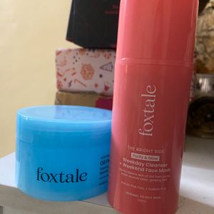 Foxtale Facewash And Moisturiser