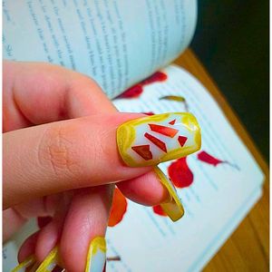 Press On Nails(Royal Poinciana)