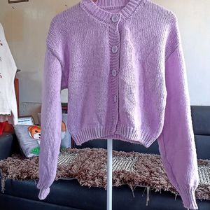 Lavender Knit Sweater