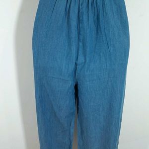 Blue Jumpsuit For Girl's