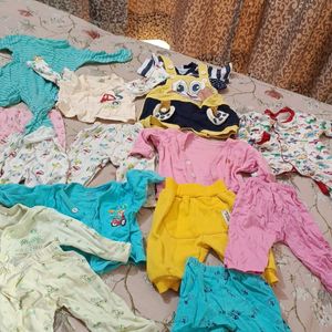 Combo Of Baby Clothes Set