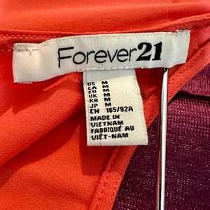 Orange Sleeveless Top By Forever 21