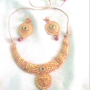 One Necklace With Earrings