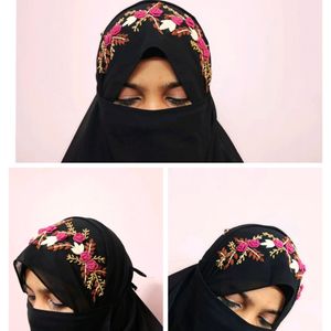 Hand Work Hijab, Stole