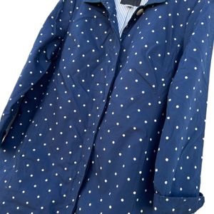 Polka Dot Long Coat